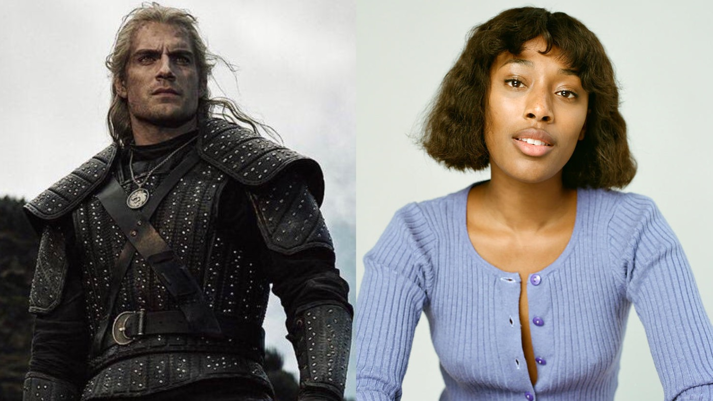 Sophia Brown (till höger) går med i The Witcher-universum i Blood Origin's huvudroll.